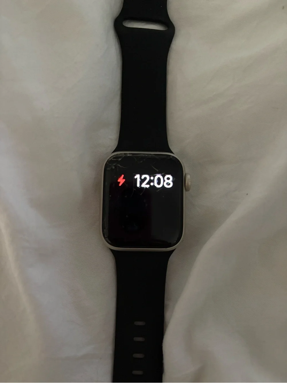 Apple smartwatch cracked